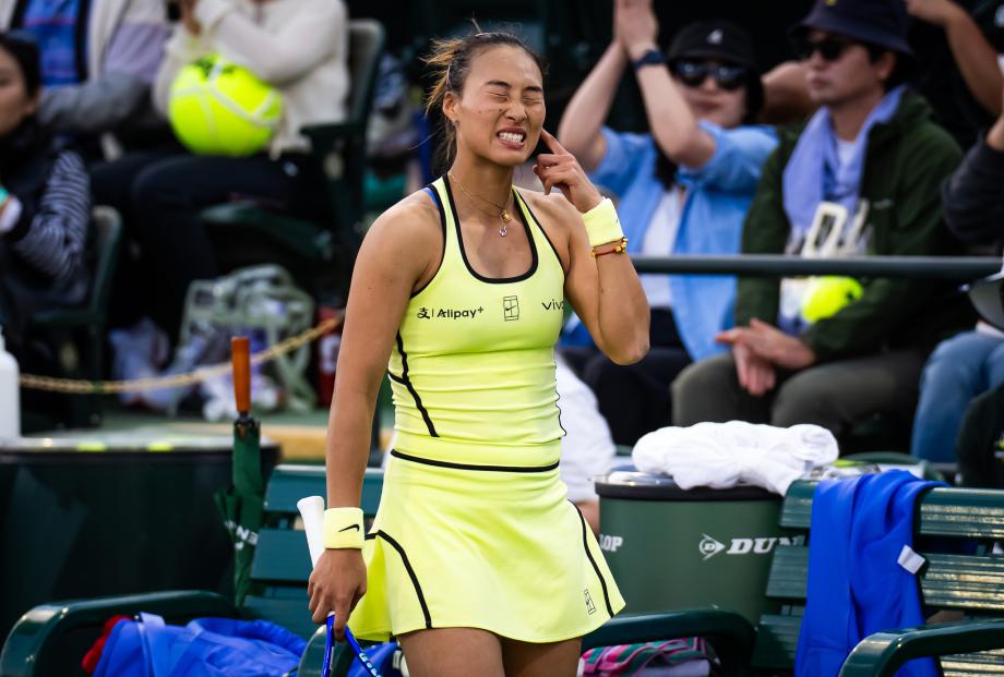 海星体育-WTA印第安维尔斯赛：郑钦文0-2不敌鲁季奇 无缘32强